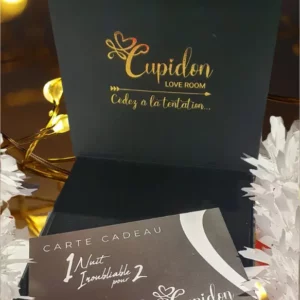Coffret carte cadeau Cupidon Love Room
